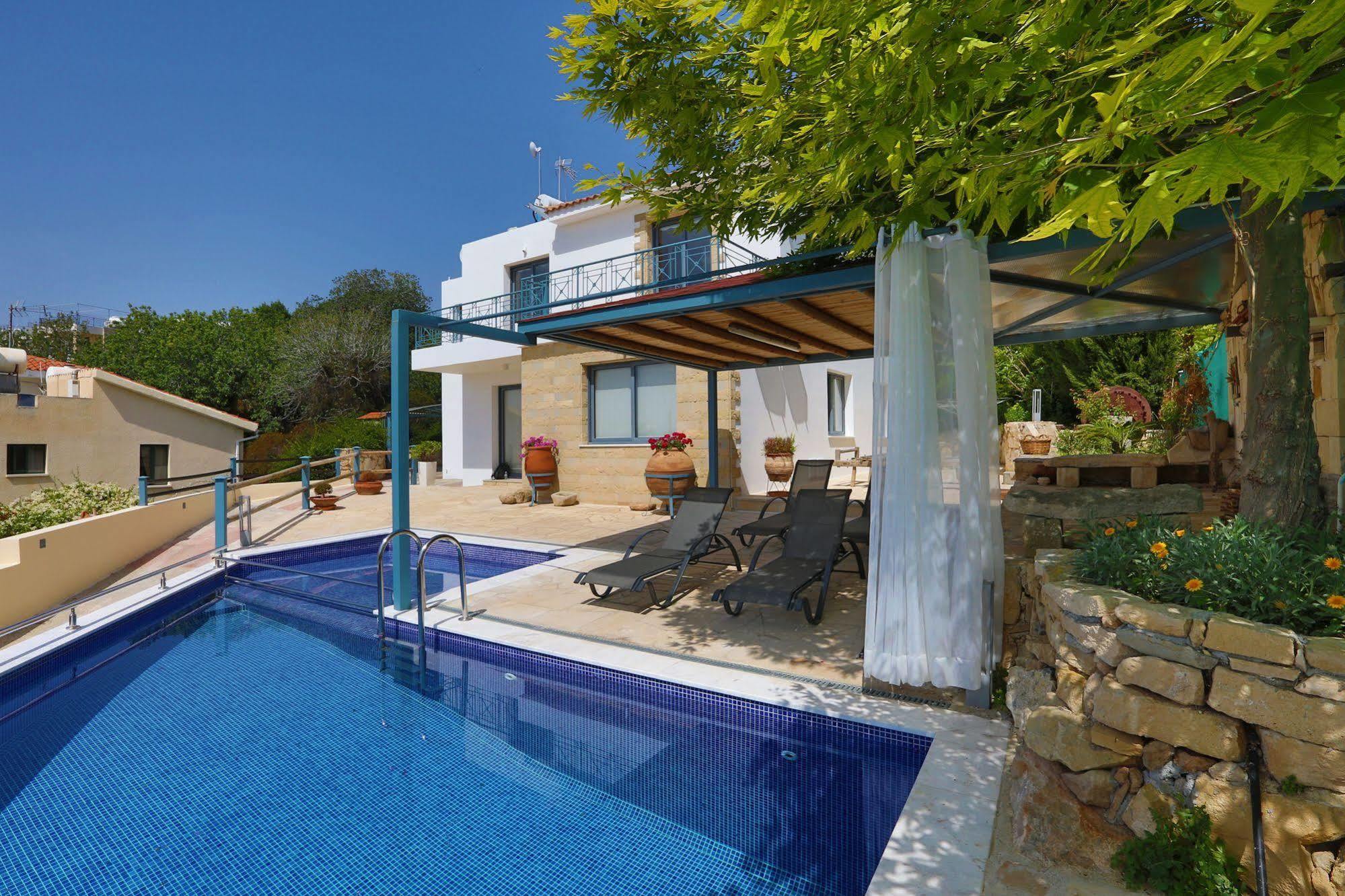 Ferienwohnung Julipapas Gardens Paphos Exterior foto